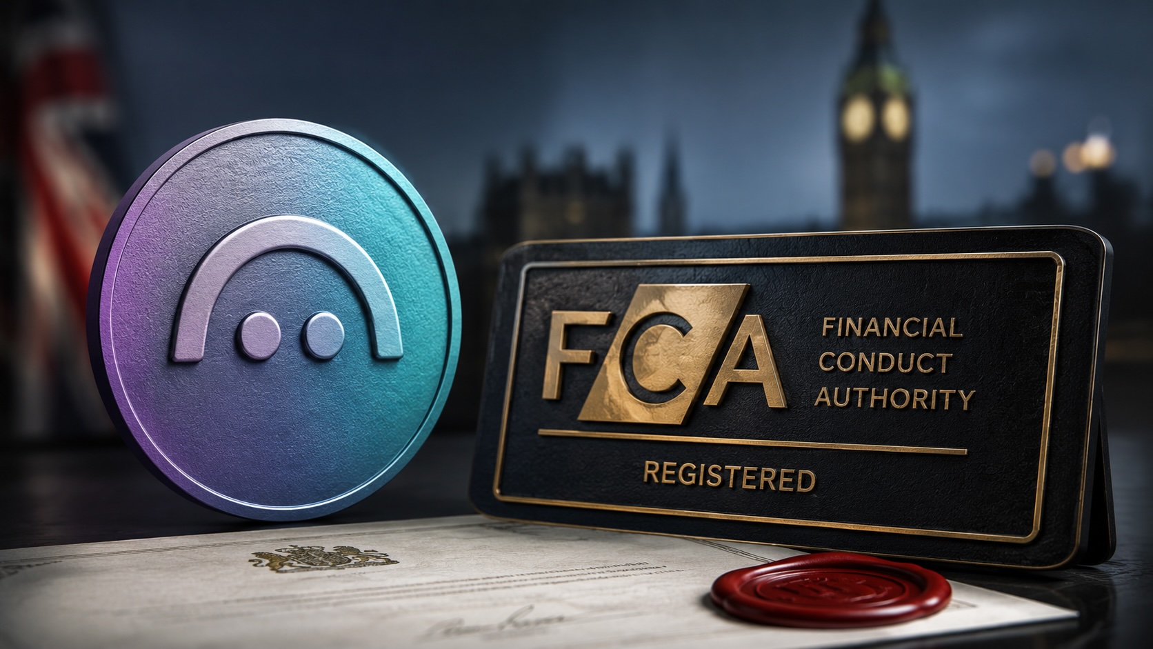 Aave’s Push Secures UK FCA Registration for Zero‑Fee Euro Ramps