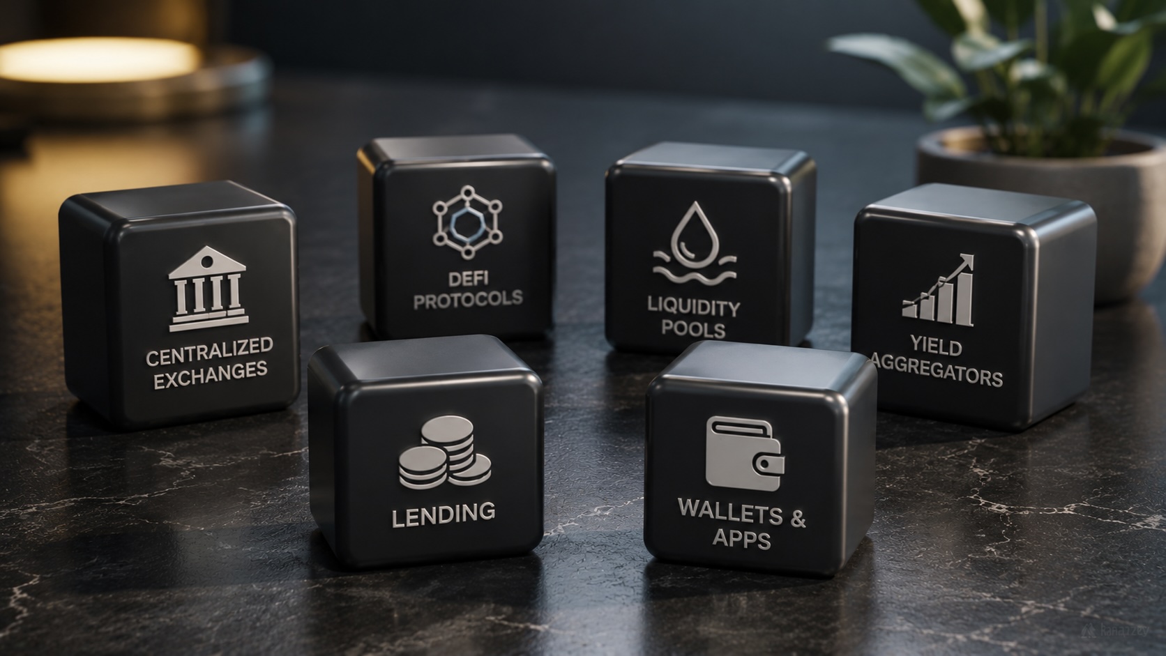 Main stablecoin staking options