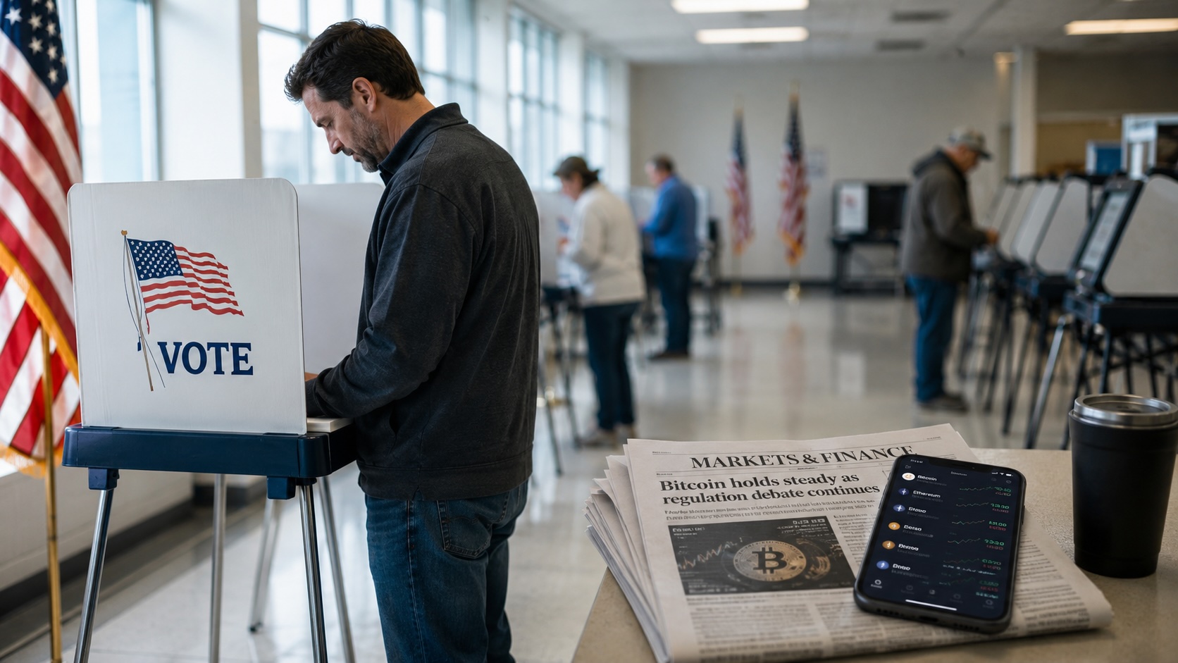 Poll: Only 4% of U.S. Voters Would Weigh Crypto Stance