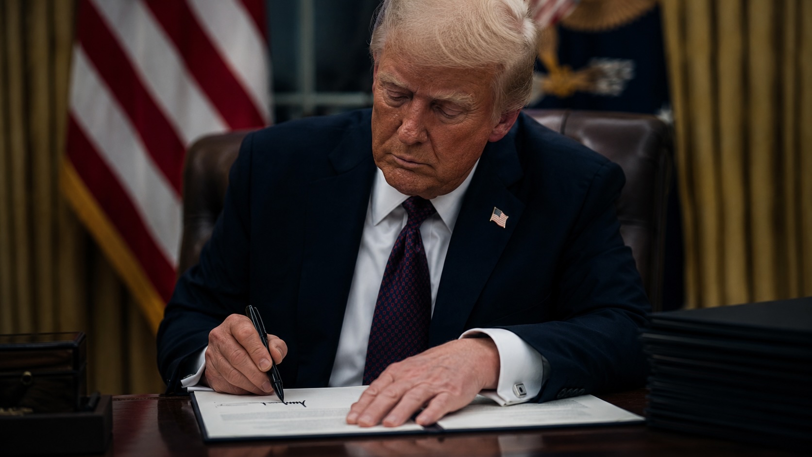 Trump orders Fed review on crypto access to payment system
