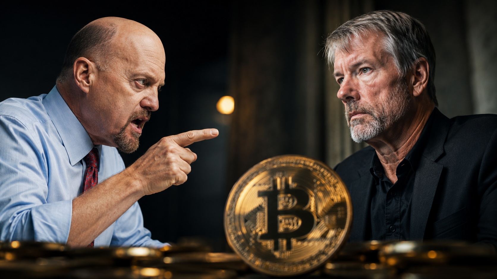 Cramer jabs Saylor as Strategy sells 32 BTC, STRC falls