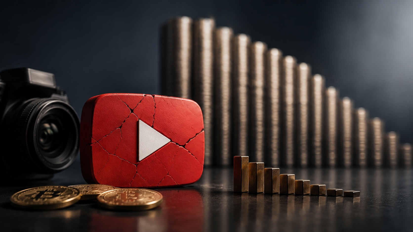 Crypto YouTube views drop sharply in 2026
