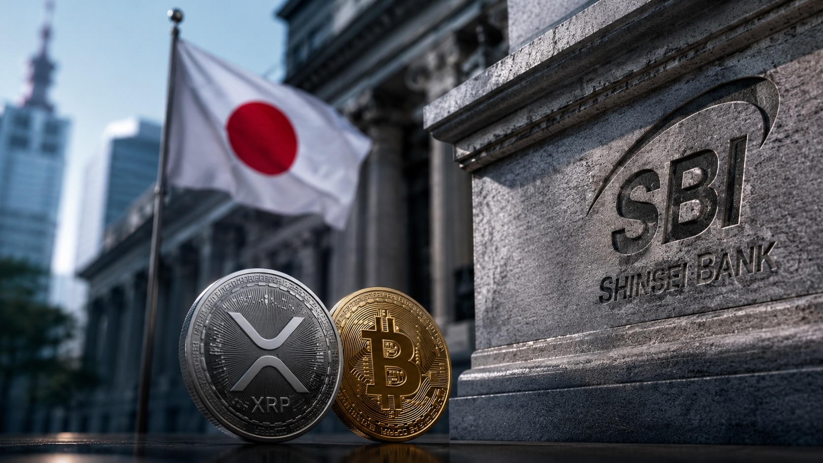 SBI Shinsei lets savers convert interest into BTC, ETH, XRP