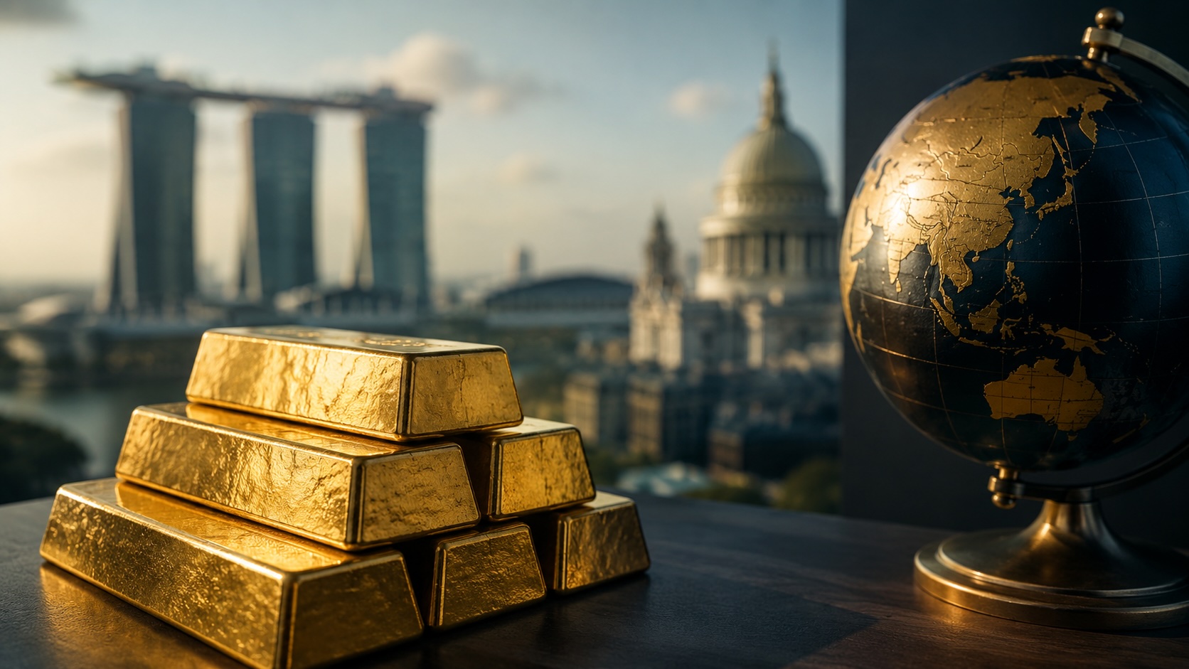 Singapore launches bank-backed OTC gold clearing hub