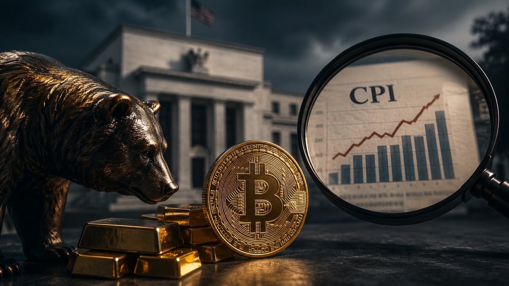 US CPI to steer Bitcoin and Gold in coming days