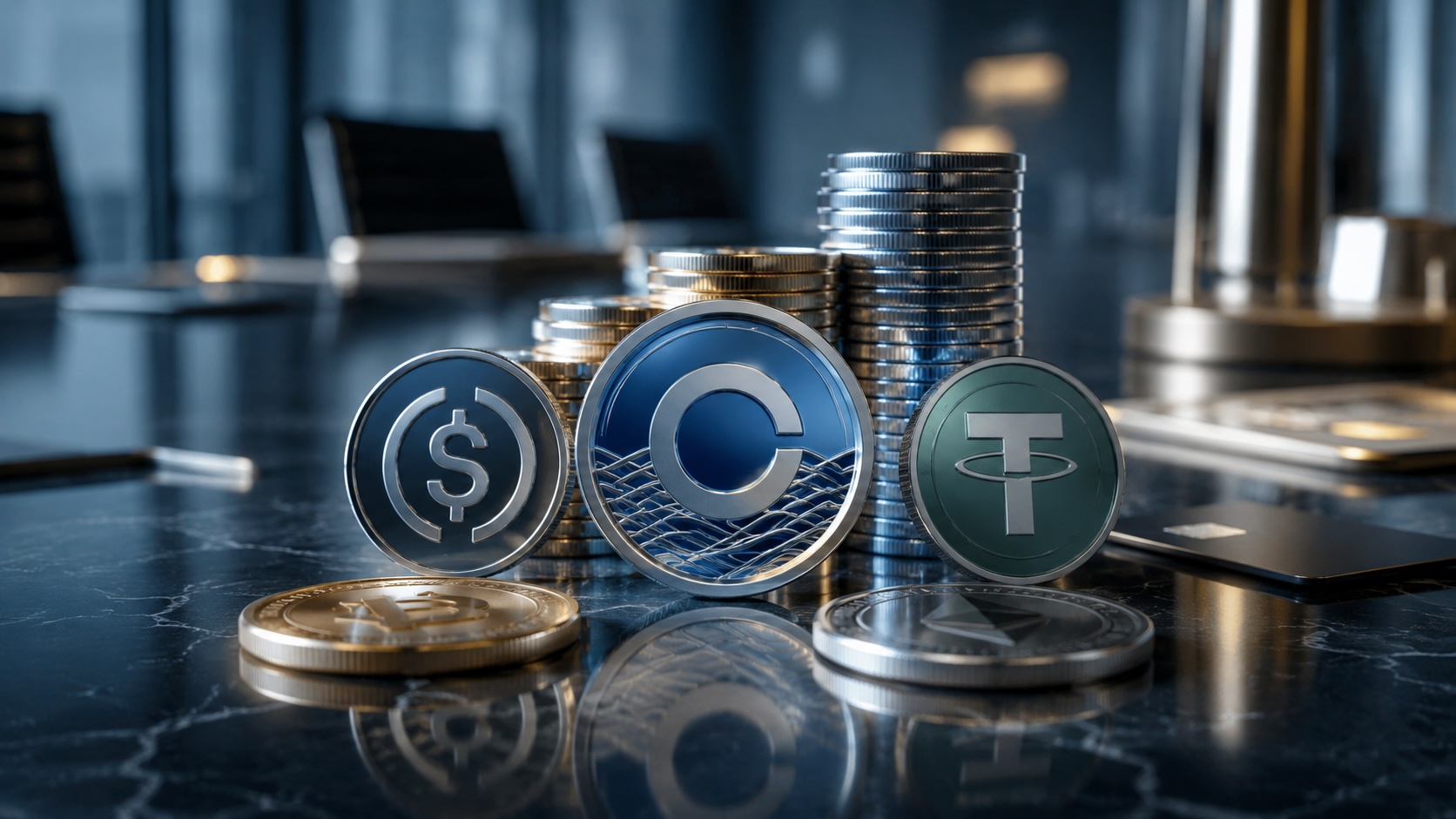 Stablecoins Hit $322B; USDC Tops USDT as Open USD Launches
