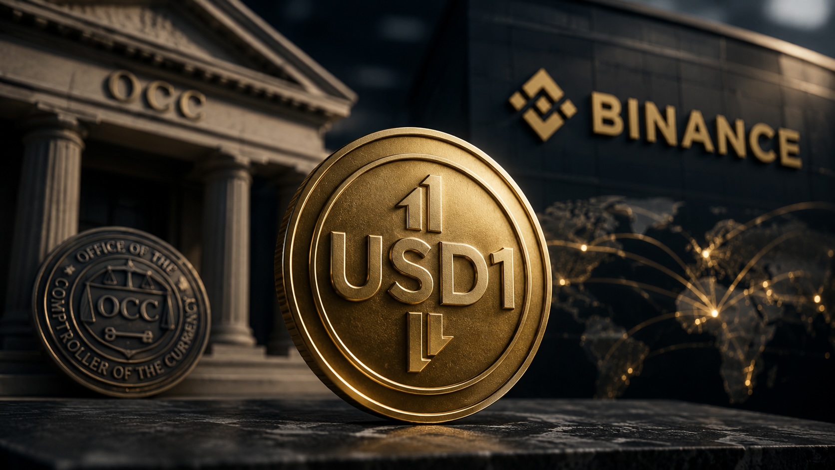 USD1 Q2 2026: Supply Rebound, Binance, OCC Charter