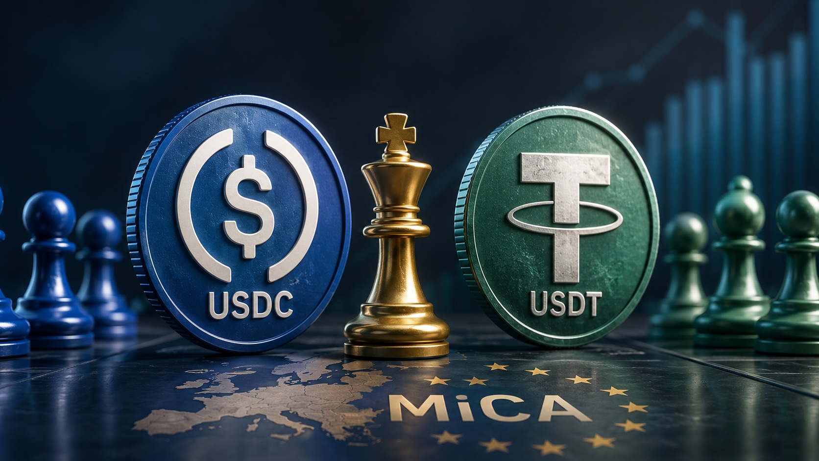 USDC Overtakes Tether in Q2 2026 Adjusted Volume