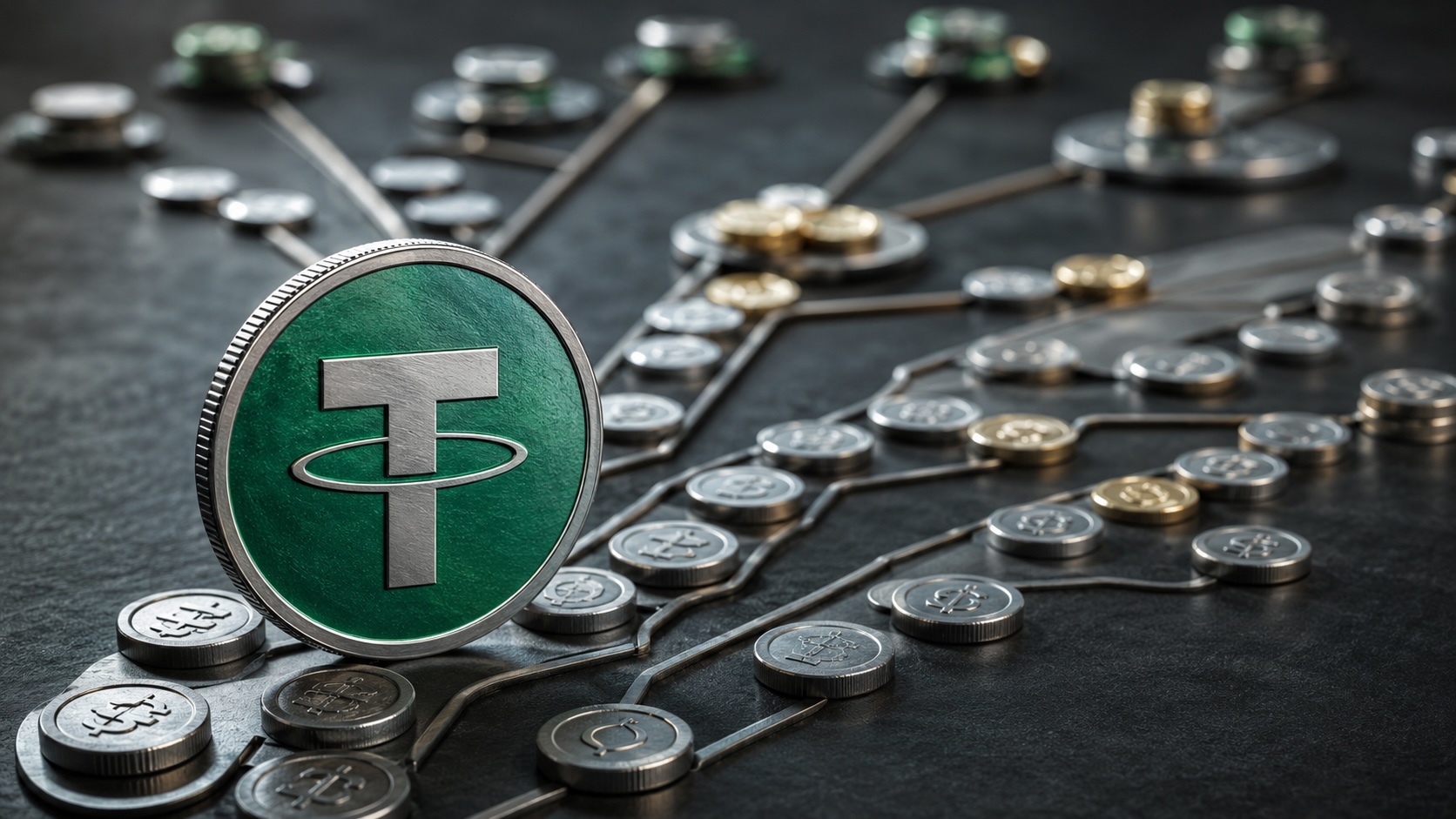 USDT reaches 35% market share by July 2026